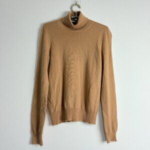 Saks Fifth Avenue Folio Collection Vintage Women's 100% Cashmere Sweater Camel S